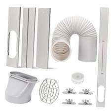 Portable Ac Window Vent Kit With 5.9 5.9 Diameter With Exhaust Hose 59l
