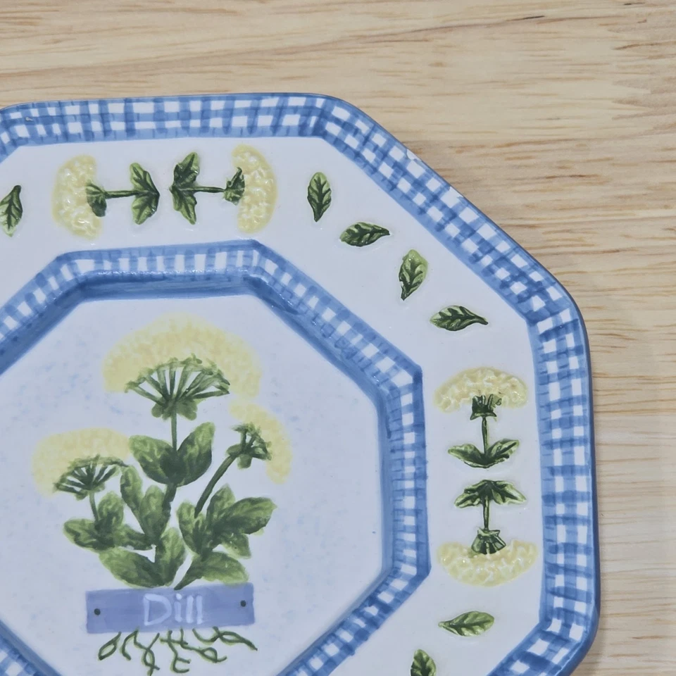 Yankee Candle Basketville eneldo hexagonal decorativo plato de vela decoración de mesa Foto 4 de 4