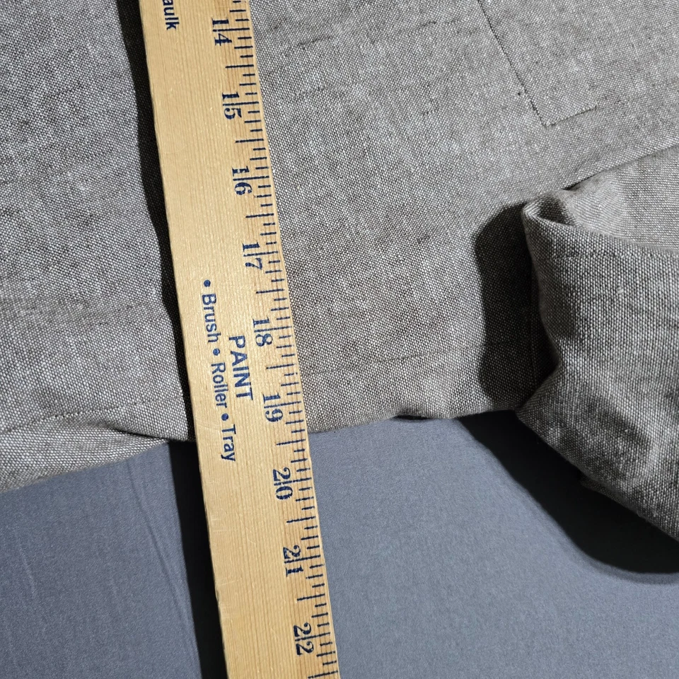 DEFECT Stafford Abrigo Deportivo Chaqueta Hombre 38S Beige Mezcla de Lino Blazer Clásico Foto 4 de 4