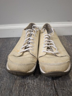 Cabela's Women's Size 7.5 Tennis Hiking Shoes Beige Tan Brown