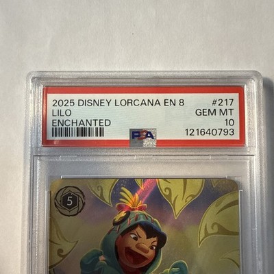 Lorcana ロルカナ アラジン　エンチャンテッド PSA10 Disney Lorcana enchanted Lilo Causing An Uproar 217/204 PSA 10 | eBay