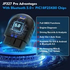 JF327 Pro OBD2 Car Diagnostic Adapter with Bluetooth 5.0+ PIC18F25K80 Chips