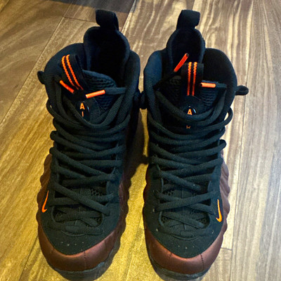Nike Air Foamposite One Men's High Top Lace-Up Basketball Sneaker Black 2010