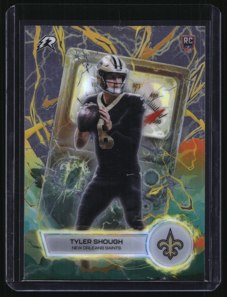 2025 Topps Resurgence Voltaic #VT-3 Tyler Shough RC Saints