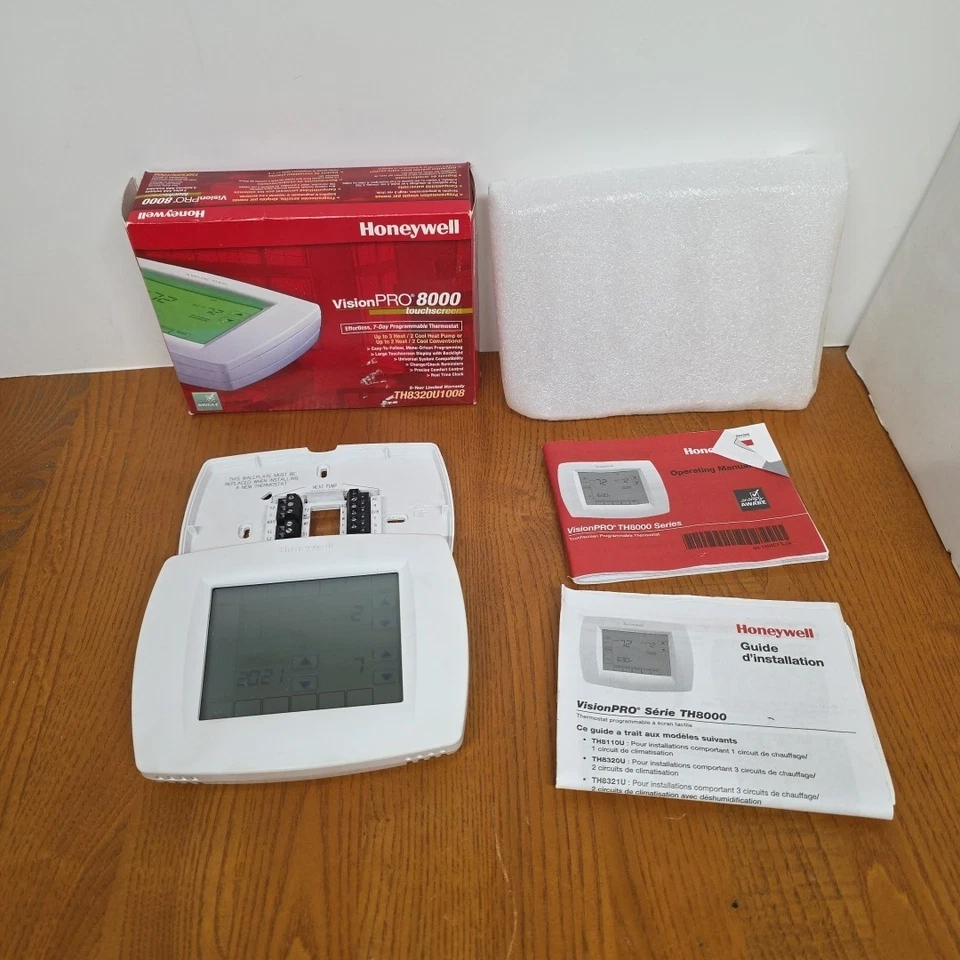 Honeywell VisionPRO 8000 TH832OU1008 7 Tage Programmierbarer Touchscreen Thermostat