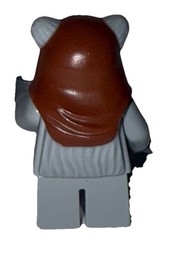 LEGO Star Wars Minifigure Ewok Chief Chirpa Gray Endor 8038