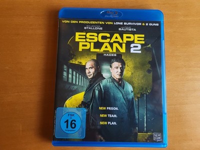 Escape Plan 2   (Sylvester Stallone, Dave Bautista)    --Blu Ray--      FSK:16