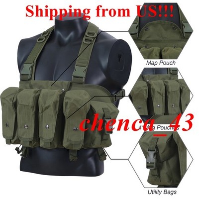 US Stock!!! Replica Russian Special Forces AK 6b13 Tactical Chest Rig w ...