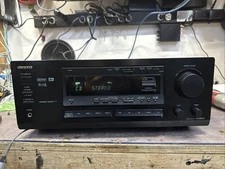 Onkyo TX-DS575 5.1 Channel Home Theater Receiver, Tested Fully Functional