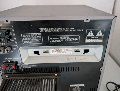 SELTEN VTG JVC MX-J10 HiFi Kompakt Komponenten System & Lautsprecher - LESEN - Bild 12 von 23
