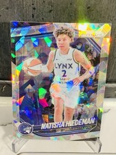 2025 Panini Prizm Natisha Hiedeman Cracked Ice Prizm #53 Minnesota Lynx 