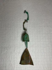 Signed Paolo Soleri Cosanti Bronze Windbell Mid Century Modern Architectural Art