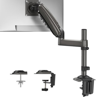 Single Monitor Arm, Adjustable Desk Mount for 13-34 inch Screens, Holds 19.8l...