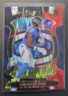 2025 Panini Select Football Black and Red Shock Chimere Dike #27