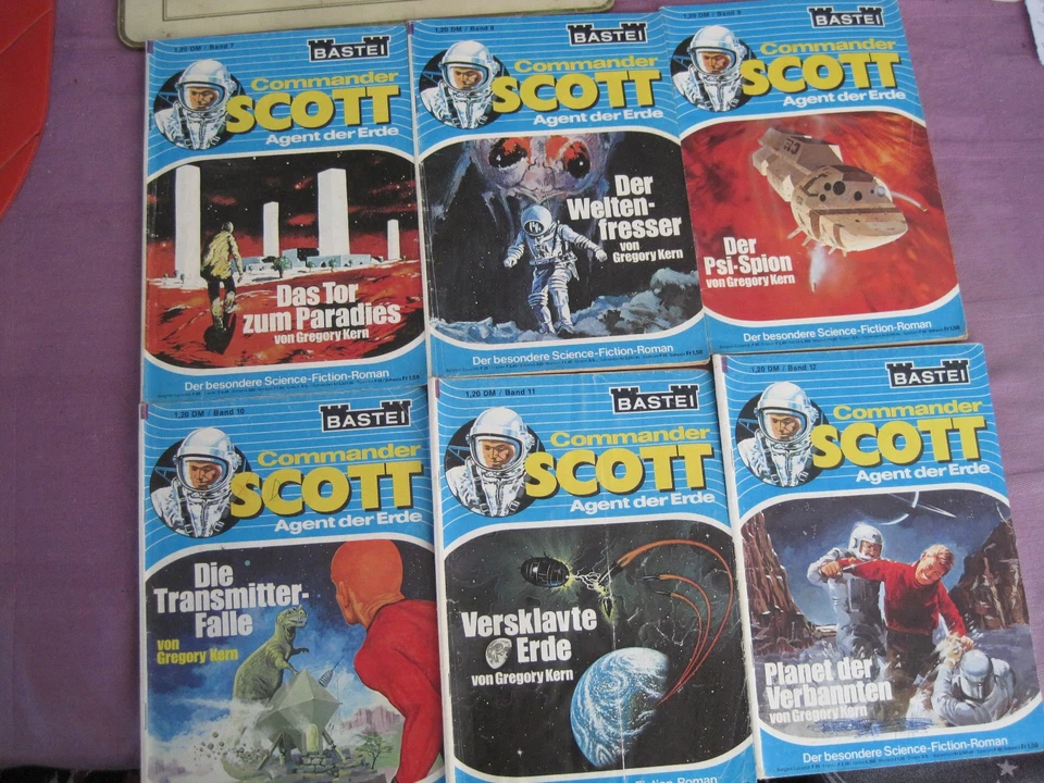 Commander Scott 1-42 komplett (Bastei) - Bild 4 von 4