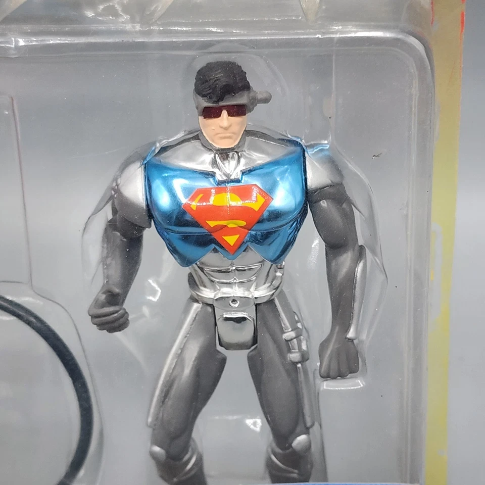 Kenner 1996 Superman Man of Steel - Deluxe Electronic Ultra Heat Vision LEER Foto 2 de 4