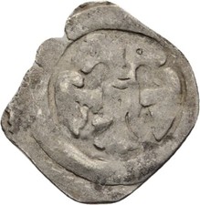 Austria Enns Pfennig Leopold Silver 17mm / 0.6g Genuine Coin #I1139