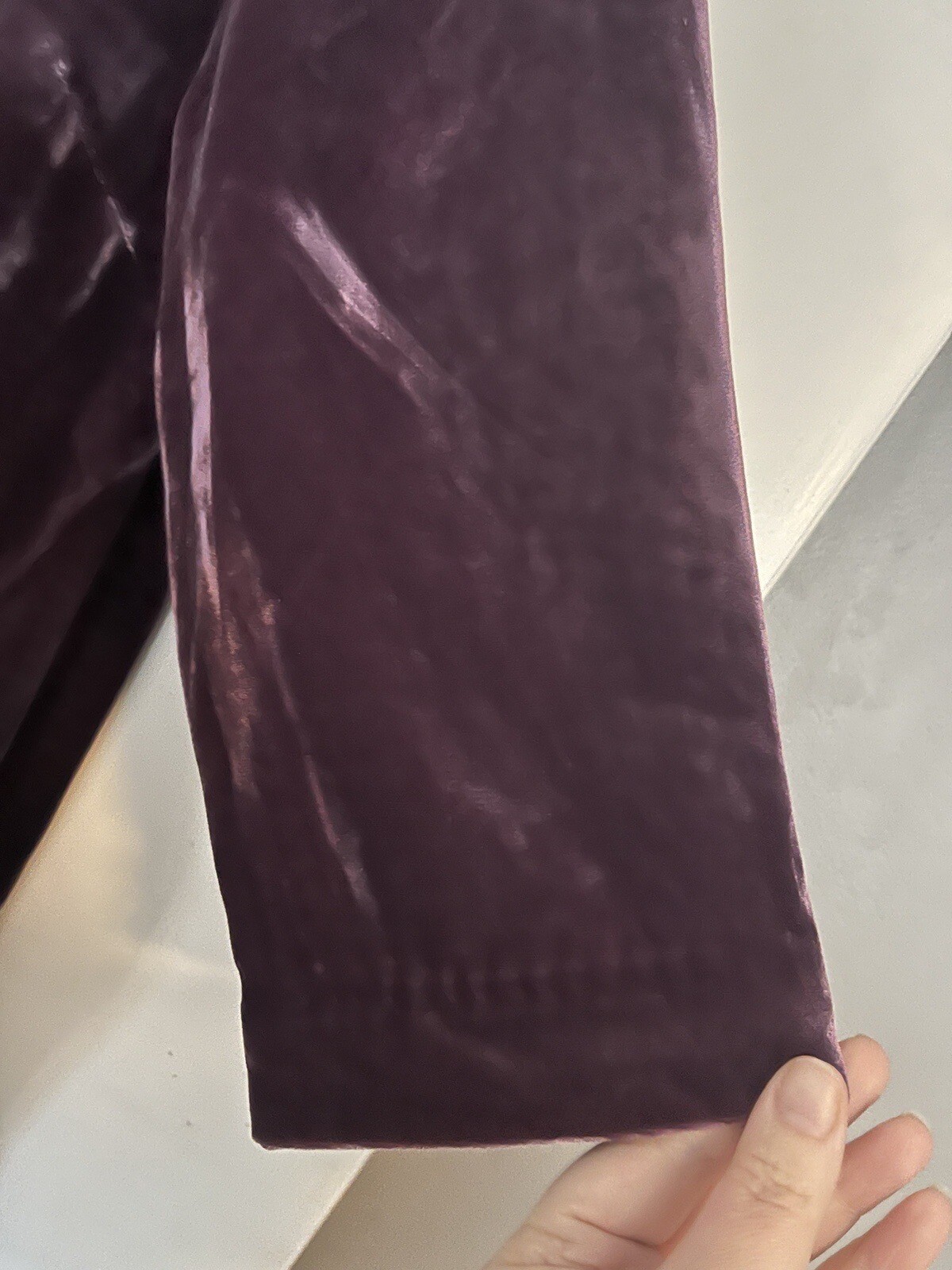 Seasalt Trevissick Velvet Purple Dress UK 16 Lined eBay