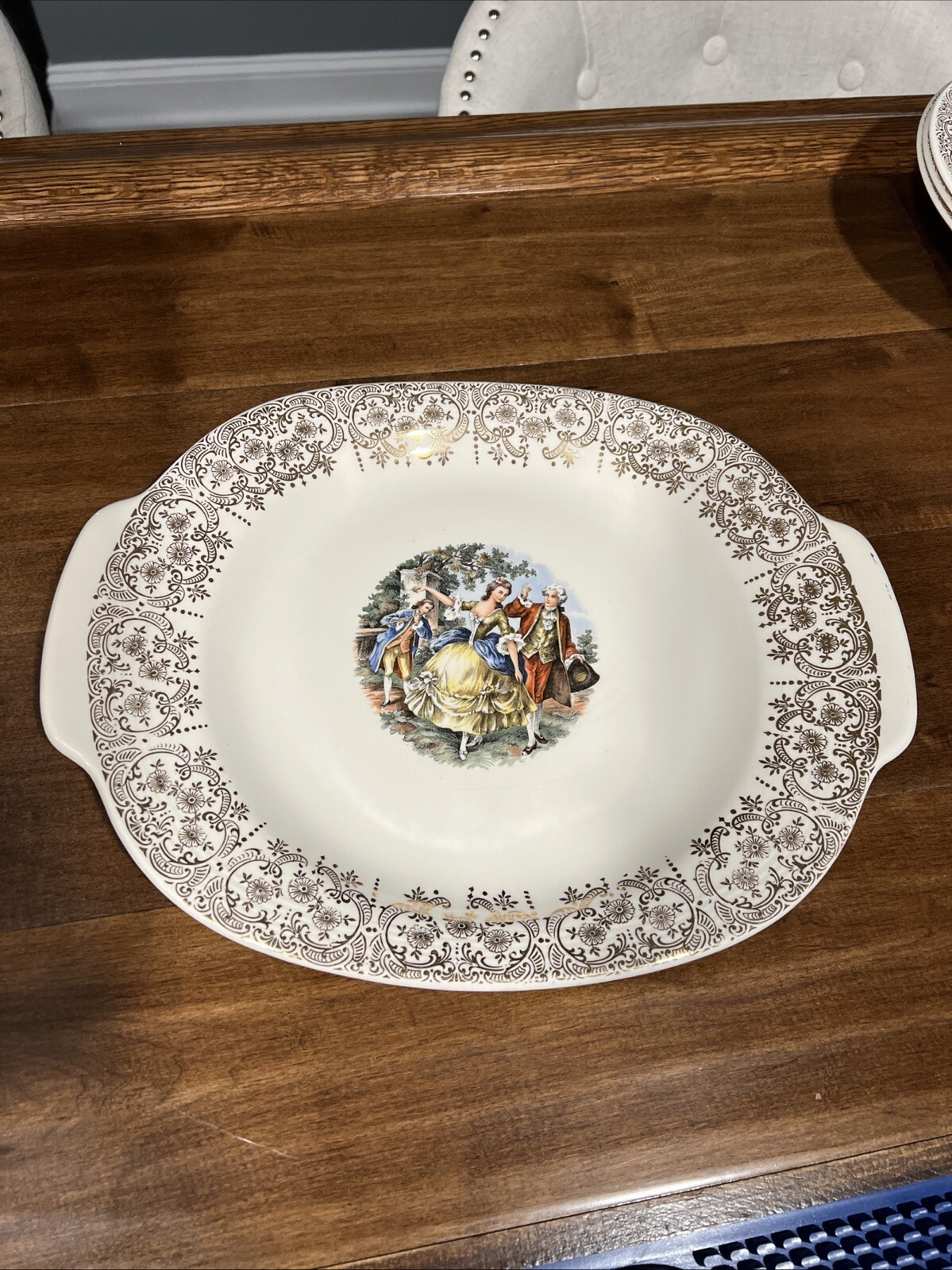 SEBRING POTTERY 1940s CHANTILLY IT-S284 - 22K GOLD 14