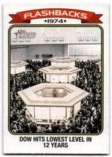 2023 Topps Heritage #NF-6 Dow Jones News Flashbacks