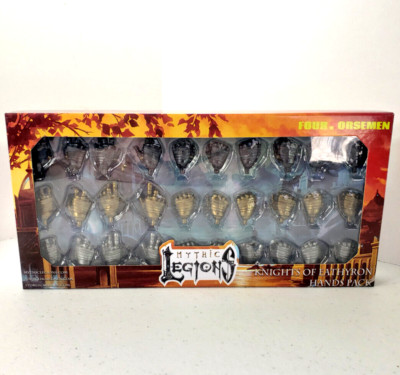 Mythic Legions Necronomunus Knights of Eathyron Hands Pack IN HAND Four Horsemen
