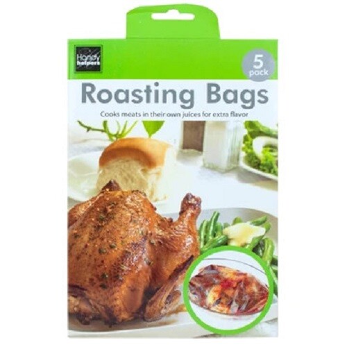 Oven Self-Basting Roasting Bags (Pack of 5)