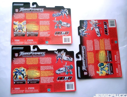 lot Cardbacks boards RID Transformers Hasbro Landfill Ruination Prowl figures - Picture 7 of 11