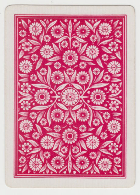 Playing Swap Cards GENUINE 1 only single VINTAGE WIDE DAISY FLOWERS AMERICAN Playing Swap Cards GENUINE 1 only single VINTAGE WIDE DAISY FLOWERS AMERICAN