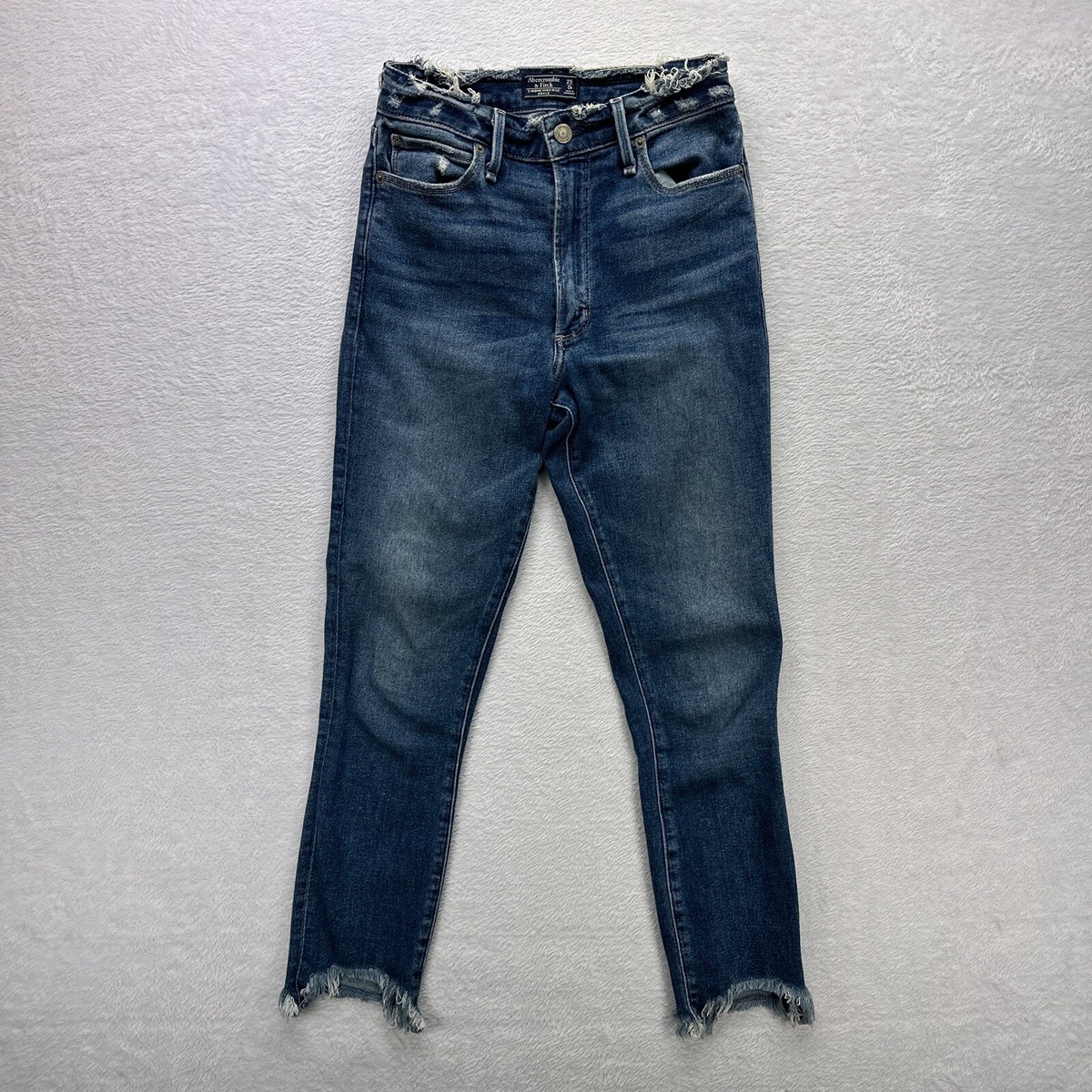 Abercrombe & Fitch Jeans Womens 25/0 Reg Blue Simone High Rise 