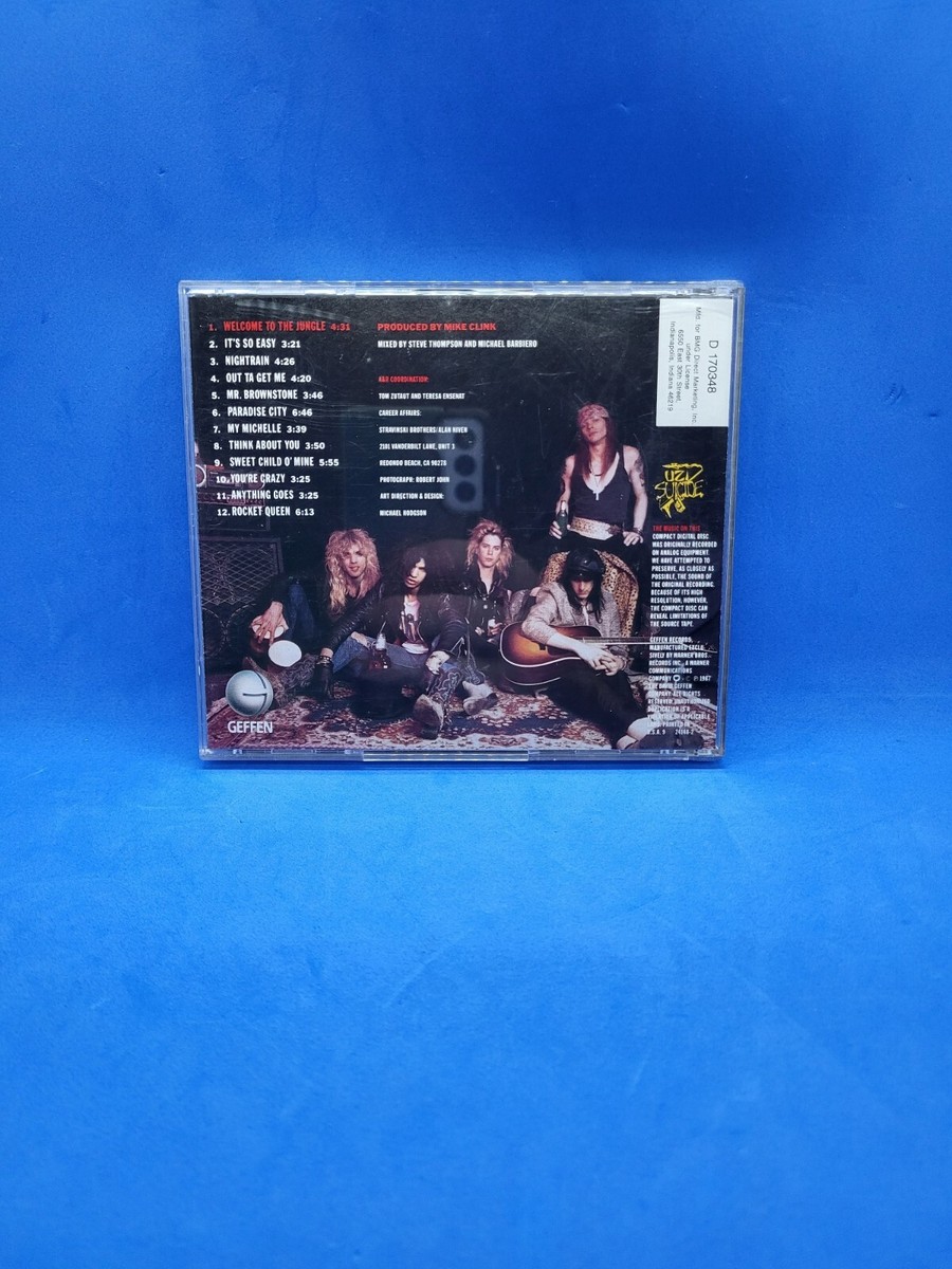 Appetite for Destruction by Guns N' Roses (CD, 1987) BMG Club D
