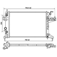 KüHler WasserküHler MotorküHler FüR Opel Tigra Twintop Corsa C F08 F68 1.4 1.8