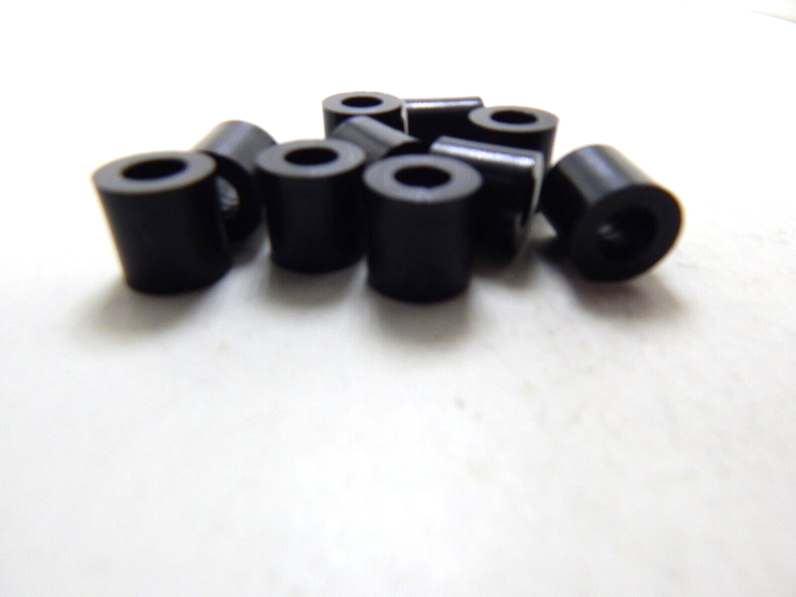 ROUND BLACK NYLON SPACERS eBay