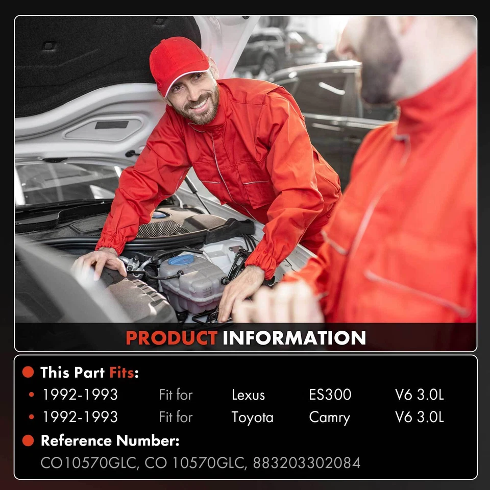 Компрессор кондиционера со сцеплением для Toyota Camry 1992-1993 Lexus ES300 1993 V6 3,0 л - Изображение 3 из 4