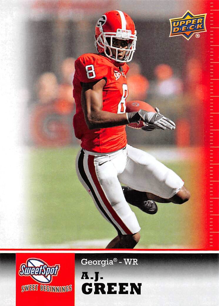 AJ Green Upper Deck Sweet Spot #97 Base