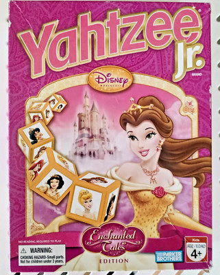 Yahtzee Jr Disney Princess Enchanted Tales Edition Parker Brothers 2007 Missing1