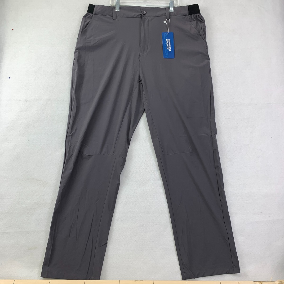 【MODERNIF】Stan regular banding slacks Men's Regular Fit Pants | Moss