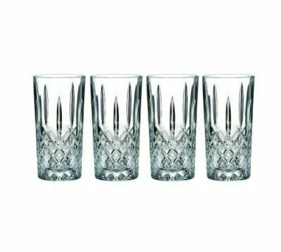 NEW Marquis by Waterford MARKHAM Hiball Collins Glasses, Set of 4, NEW MSRP $199
