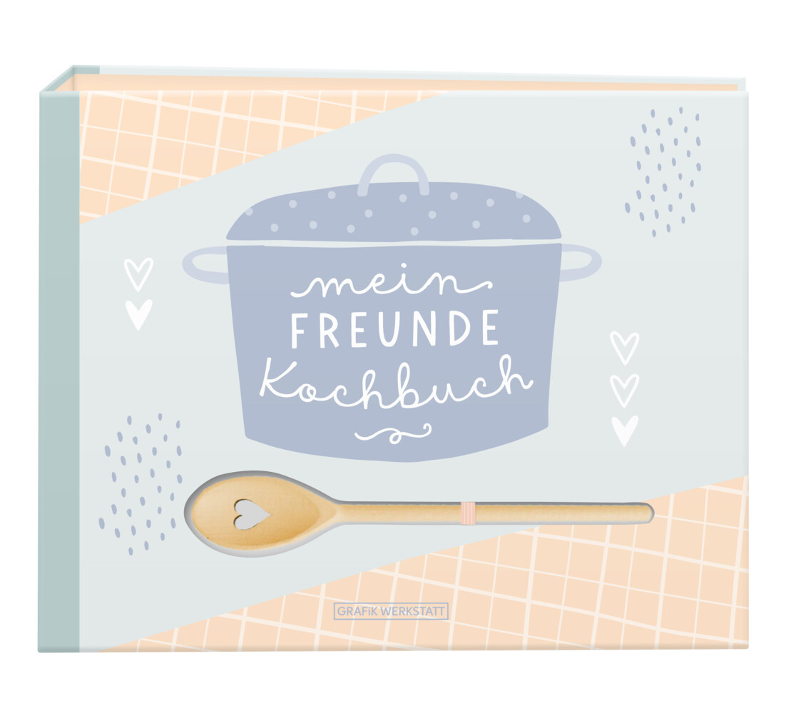 Thumbnail - Mein Freunde-kochbuch | Inkl. Kochlöffel | Grafik Werkstatt Das