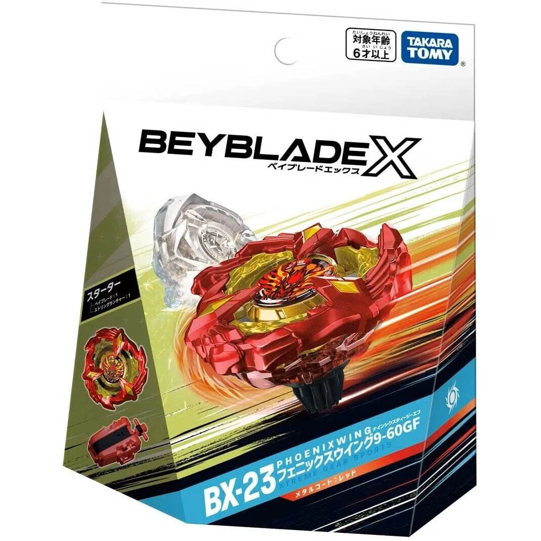 Tomy Takara Phoenix Wing 9 60GF Beyblade X Burst Booster Launcher BX23 Official