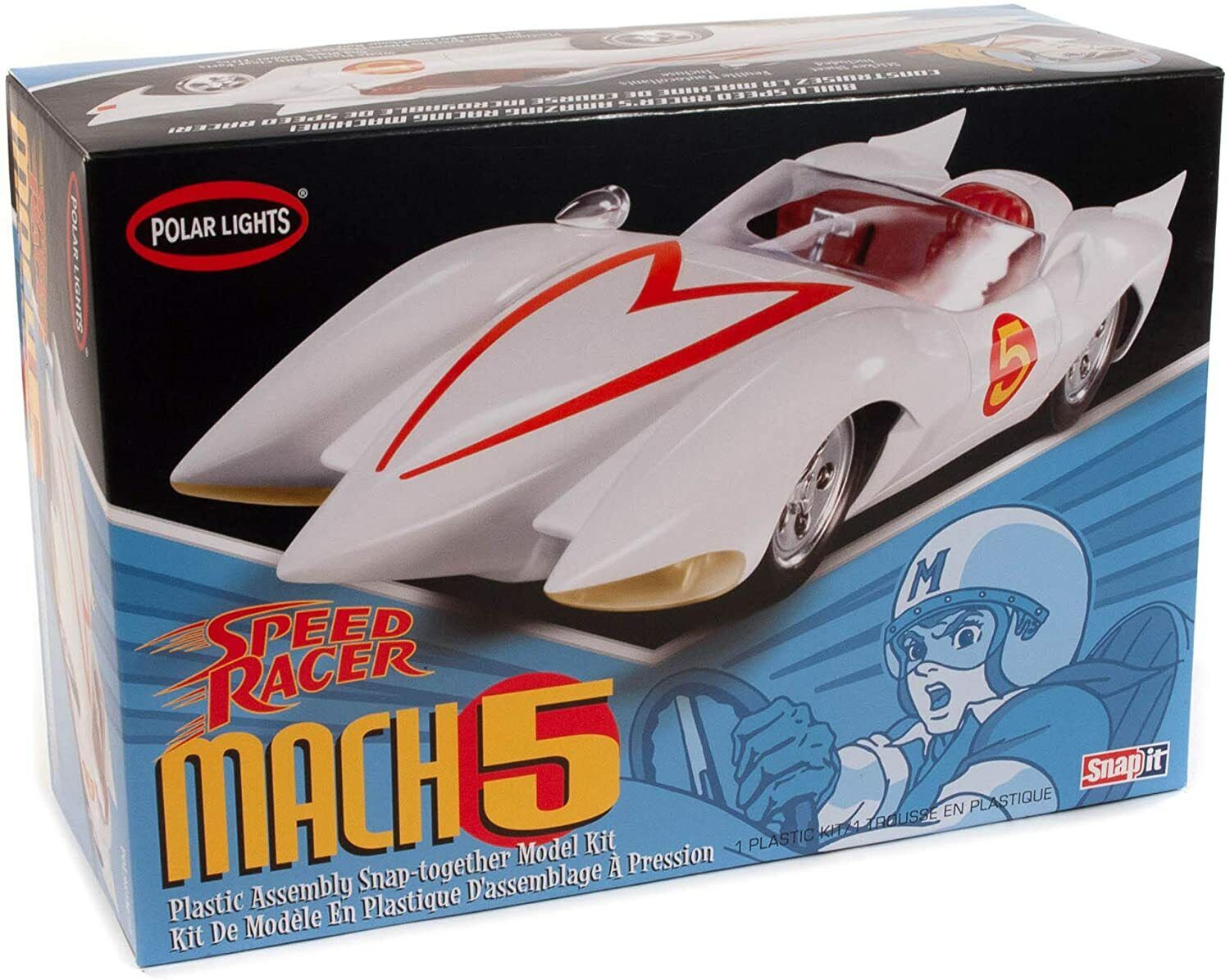 Speed Racer Mach 5 Watercolor Art Print 