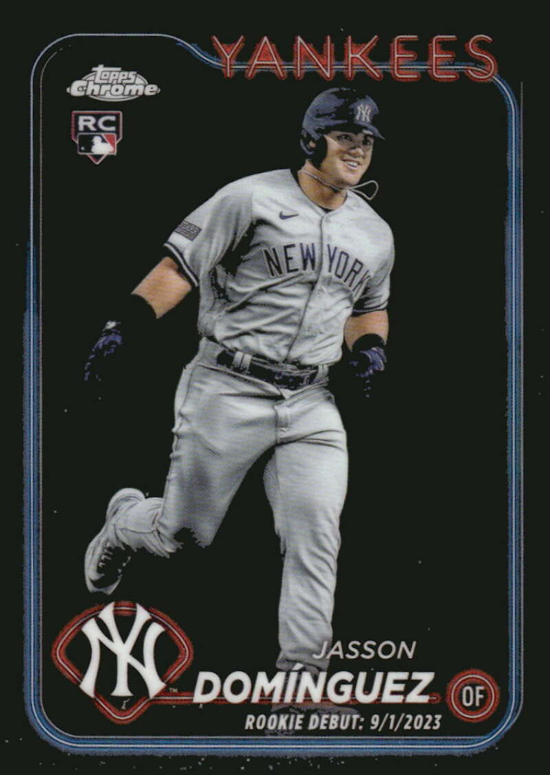 2024 Topps Chrome Update #USC70 Jasson Dominguez New York Yankees