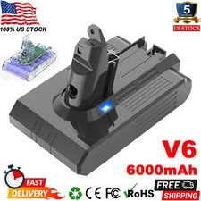 6000mAh V6 Battery Replacement for Dyson SV04...
