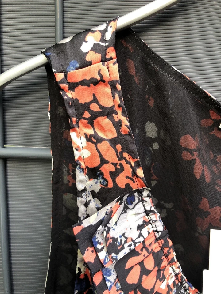 Damen Damenkleid Kleid Sommerkleid NEU SEIDE See U Soon Bunt Größe 36 S - Bild 4 von 4