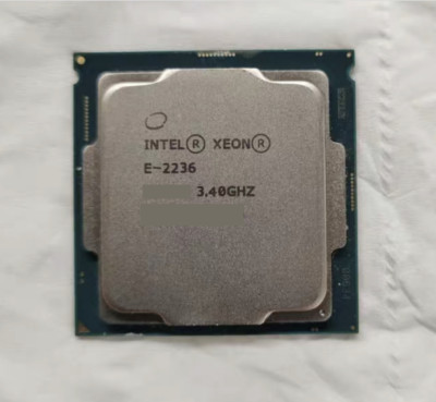 Intel Xeon E-2236 QS CPU 6 Cores 12 Threads LGA 1151 TDP 80W Processors