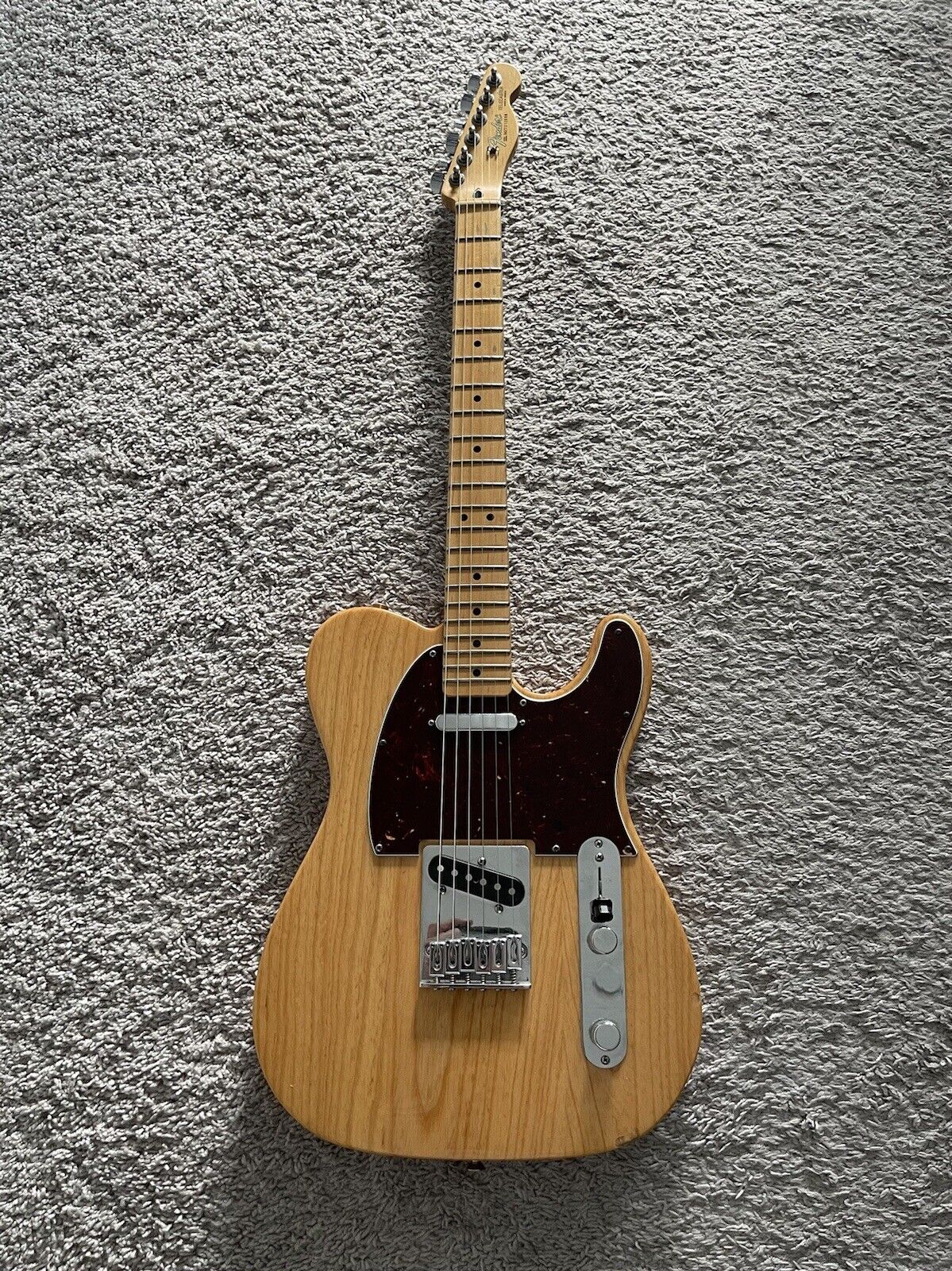 worry Carelessness volleyball Fender FSR Natural Ash Telecaster Deluxe 2007 Special Edition Maple FB  Guitar | eBay