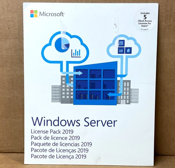 Microsoft Windows Server 2019 5 CAL R18-05657 ✅❤️️✅❤️️ ¡NUEVO! ¡NUNCA USADO!