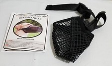 Crazy Felix Nylon Dog Muzzle Dogs Air Mesh Breathable Muzzle Small