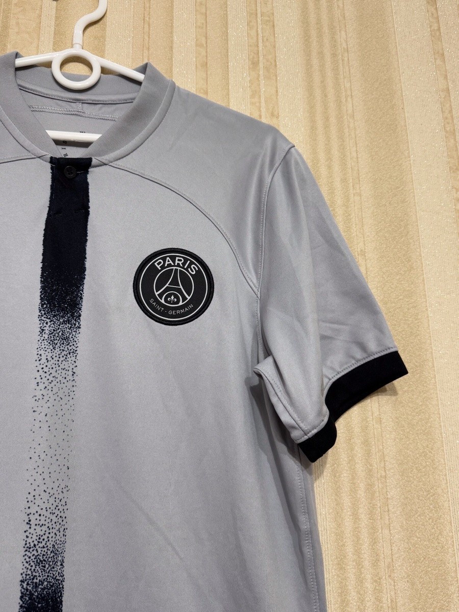 Nike Air Jordan PSG Paris Saint Germain Authentic Jersey Grey