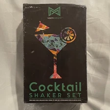 Modern Mixology Cocktail Shaker Set Brand New