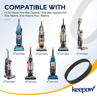 4 Cinghie Per Aspirapolvere Hoover VC9 775 &ndash; Compatibili WR71 WR02001, WR71 WR01001